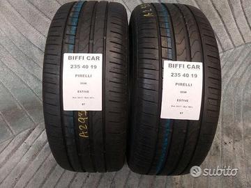 2 gomme 235 40 19 pirelli a87