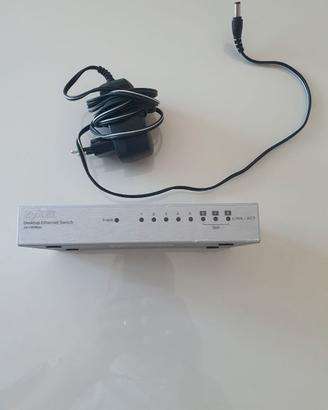 Switch di rete Ethernet 10/100 Zyxel ES-108A 8 Por