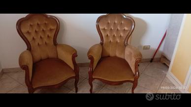 coppia di poltrone 