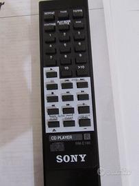 ISTRUZIONI PER LETTORE CD SONY CDP911+TELECOMANDO.