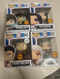 4 Funko pop demon slayer versione chase