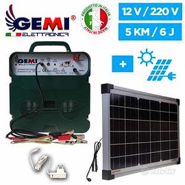 Elettrificatore 12 V/ 220V con pannello solare