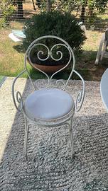sedie da giardino