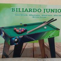 Biliardo giocattolo in legno