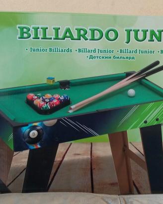 Biliardo giocattolo in legno