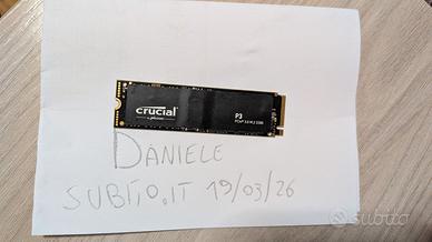 Crucial SSD 2TB PCIe Gen4 NVMe M.2 2280, 82%