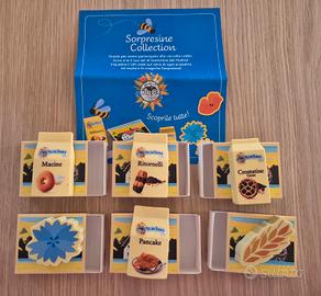 MULINO BIANCO SET 6 GOMMINE  SORPRESINE COLLECTION