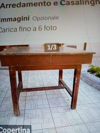 tavolo antico allungabile anni 220. 