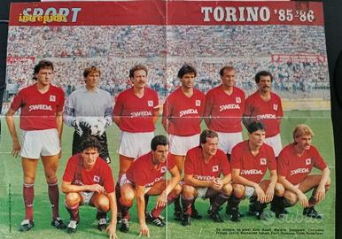 Poster doppio, con Torino 85/86 e Virdis-Hateley