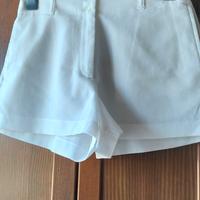 Mini shorts bianchi  5 Tasche