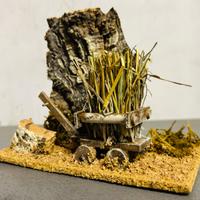 Presepe “classico”, carretto del fieno 