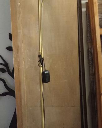 Lampada da terra, piantana finitura oro