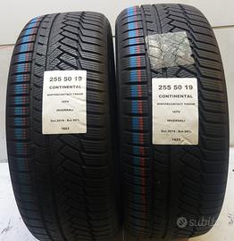 2 GOMME 255 50 19 CONTINENTAL A1823