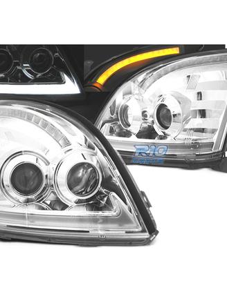 FARI TOYOTA LAND CRUISER FJ120 03-08 LUCE A TUBO D