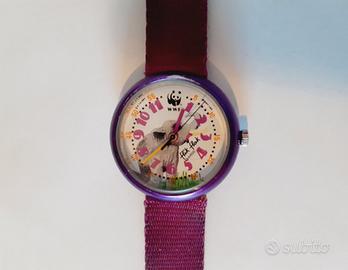 Orologio ragazza 1992 flik flak WWF