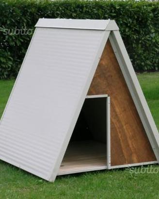 Cuccia per cani legno e coibentato