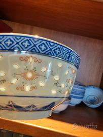 Set  ciotole ciinesi  8 pezzi + 1 con  cucch