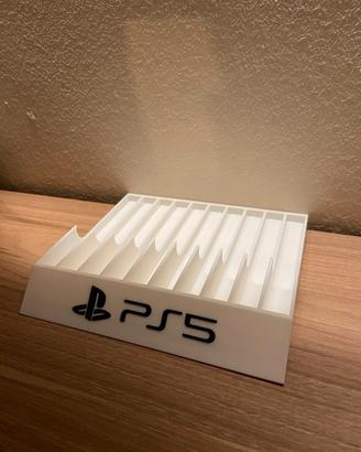 Stand Supporto Porta Giochi PS5