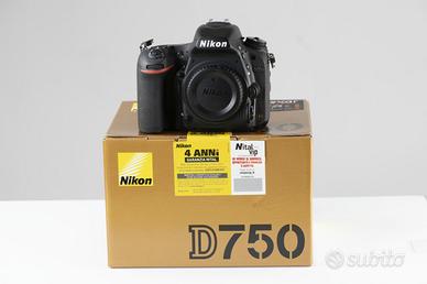 Nikon D 750 con batterygrip