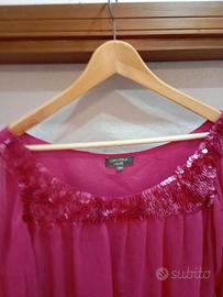 Blusa fucsia 