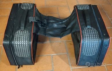Borse laterali a tracolla da moto