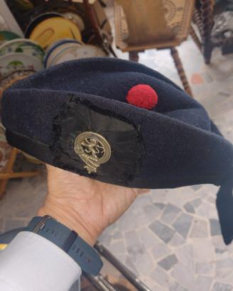 Cappello tradizionale scozzese Balmoral bonnet 