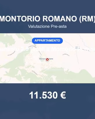 Immobile in asta di 56 m² a Montorio Romano