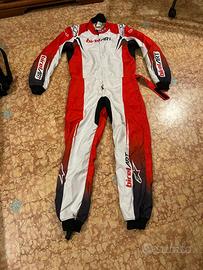 Tuta gokart alpinestar birelart piu scarpe alpines