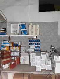 Cartongesso, montanti, viti e accessori vari