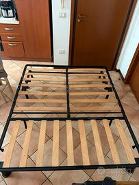 Rete matrimoniale a doghe richiudibile