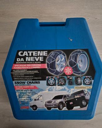 catene da neve per furgoni suv e camper