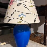 Lampada da tavolo ricamata