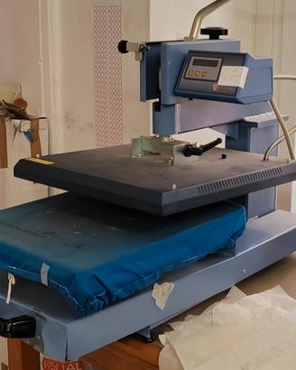 pressa per stampa su maglietta