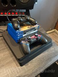 Playstation 4 + 2 joystick + giochi