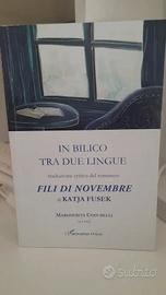 in bilico tra due lingue fili di novembre