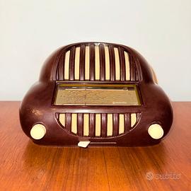 RADIO ART DECO SONORETTE 50 BORDEAUX VINTAGE RARA
