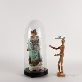 Statua in Biscuit in Teca - Fine '800