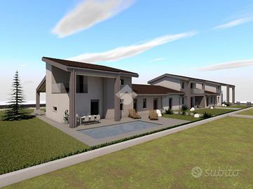 VILLA A SCHIERA A BOLGARE