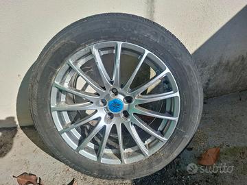 1 cerchione lega con pneumatico 225 /55 R18
