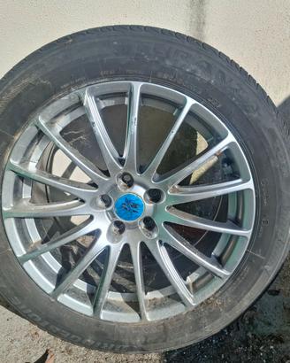 1 cerchione lega con pneumatico 225 /55 R18