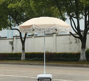 Ombrelloni da giardino con basi incluse