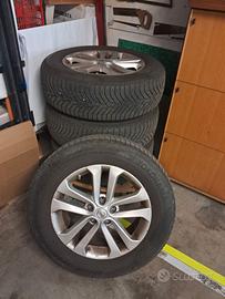 Cerchi lega 17" con valvole TMPS