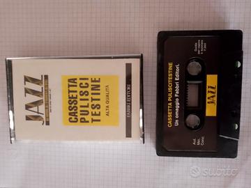 nastro musicassetta vintage puliscitestine