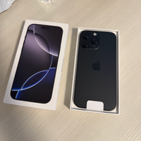 APPLE IPHONE 16 PRO MAX 512 GB BLACK TITANIUM eSIM