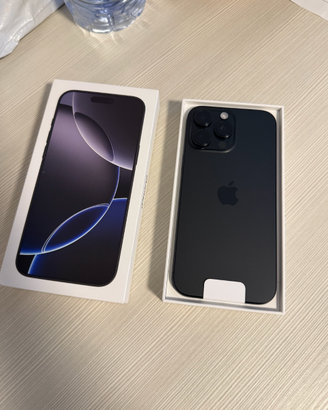 APPLE IPHONE 16 PRO MAX 512 GB BLACK TITANIUM eSIM