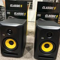 KRK Classic 5 Coppia monitor da studio come nuovi