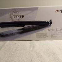 Piastra lisciante a vapore per capelli 