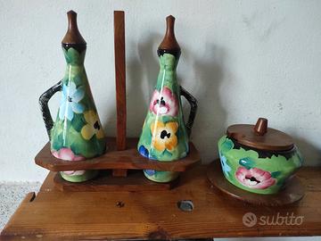 Oliera formaggiera vintage Laveno anni 50 60