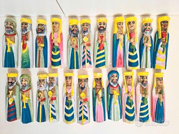 Santoni Siciliani decorativi, raffiguranti totem p