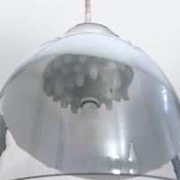 Lampadario vetro soffiato in stile Toni Zuccheri